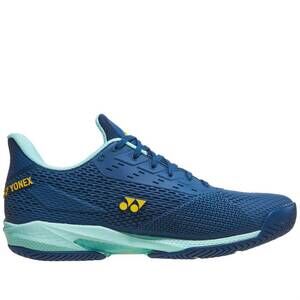 NEW YONEX men's pc ad accel tennis shoe in teal blue